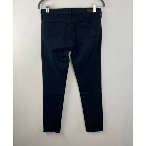 AG Adriano Goldschmied Blue Dark Wash The Stilt Cigarette Leg Jeans Size 28 - Picture 1 of 8